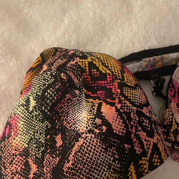 Multi colored snake print bra - Picture 4 of 4
